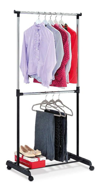 Cuier cu roți Asociacion (negru)