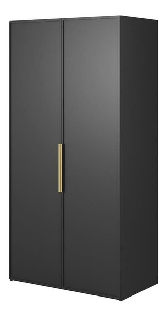 Ormar za garderobu Forry V (crna)