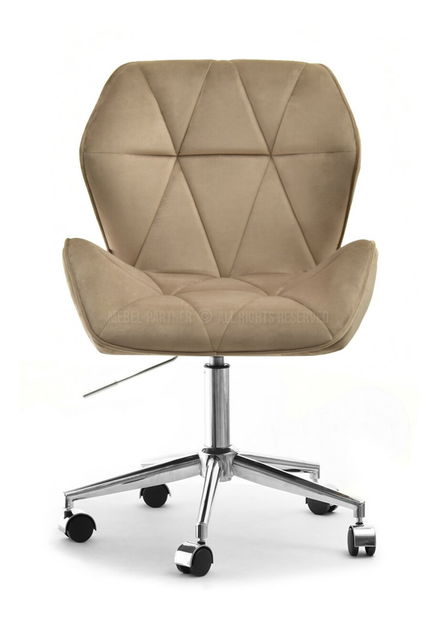 Fotoliu Velma M (bej + crom)