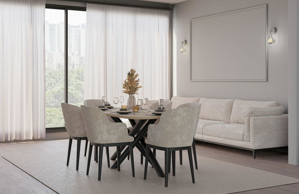 Jedálenský stôl Ossla (dub lindberg)