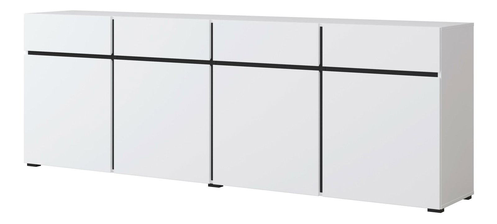 Comodă Crossroad Typ 25 (alb)