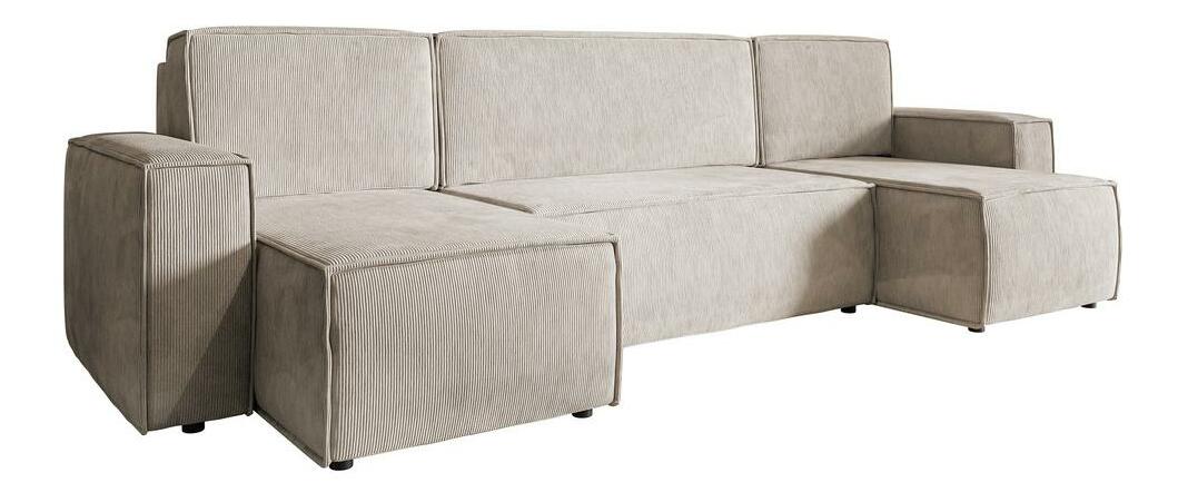 Colțar Copenhagen L (caramel + negru)