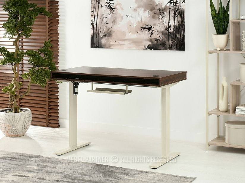 Masă PC Osto 120 (nuc + crem)