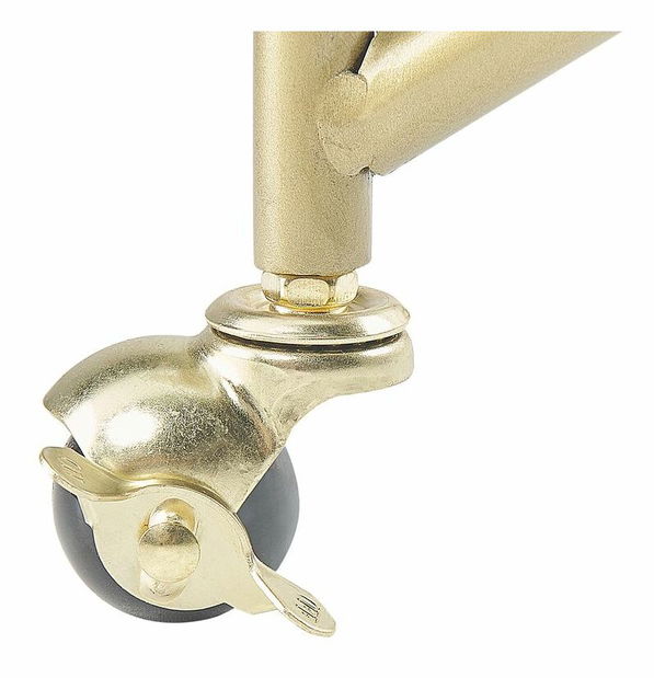 Servírovací stolík Kerza (zlatá)