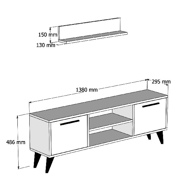 Mobilier living Sandra (Nuc)