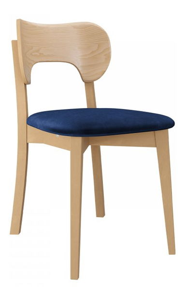 Blagovaonska stolica KD 64 (bukva + plava) 