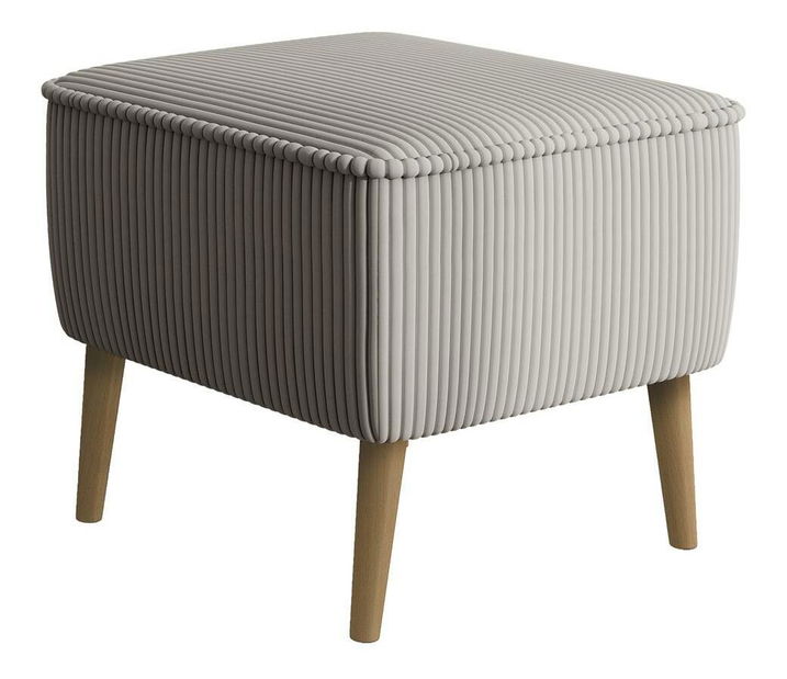 Tabure Veneza V2 (svijetlosiva + bukva)