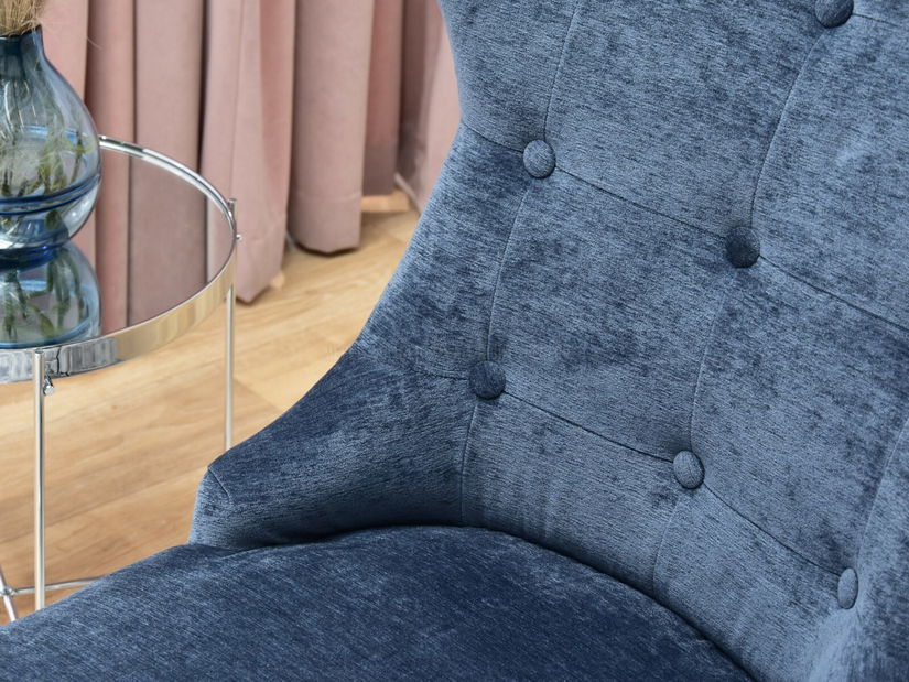 Fotelja Elza (plava + crna)