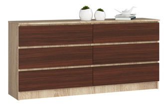 Komoda Koa III (dub sonoma + wenge)