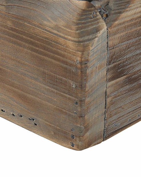 Set 2 buc. sfeșnic PELERO (lemn deschis)