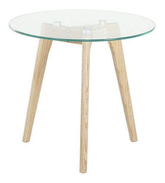 Set stolića za kavu 2kom. Missoula (prozirna)