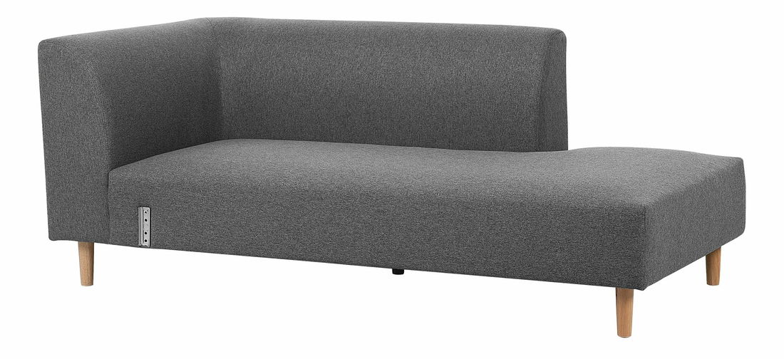 Kutna garnitura Ludvik (tamno siva) (D)