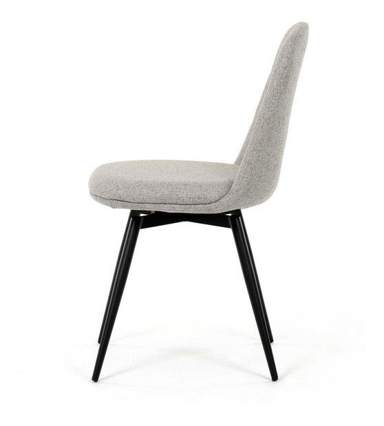 Jedálenská stolička Deleito (krémová)