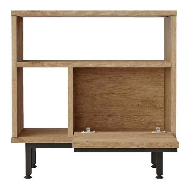 Príručný stolík Nimelo 5 (orech + dub)