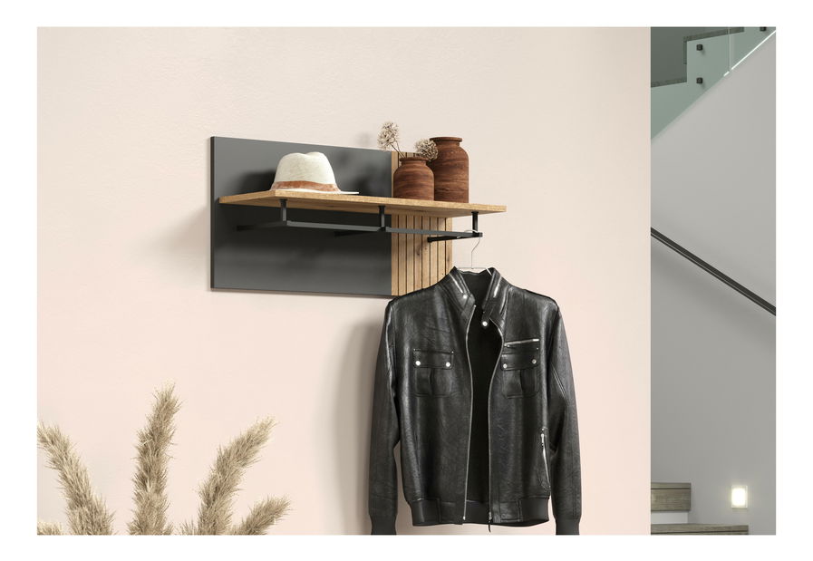 Panel za vješanje Esferas (grafit + hrast evoke) 