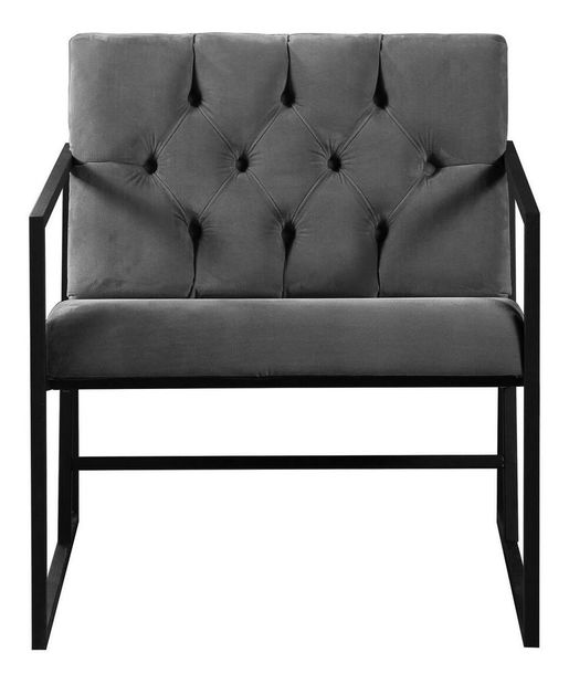 Fotoliu Oslanossi (gri + negru)