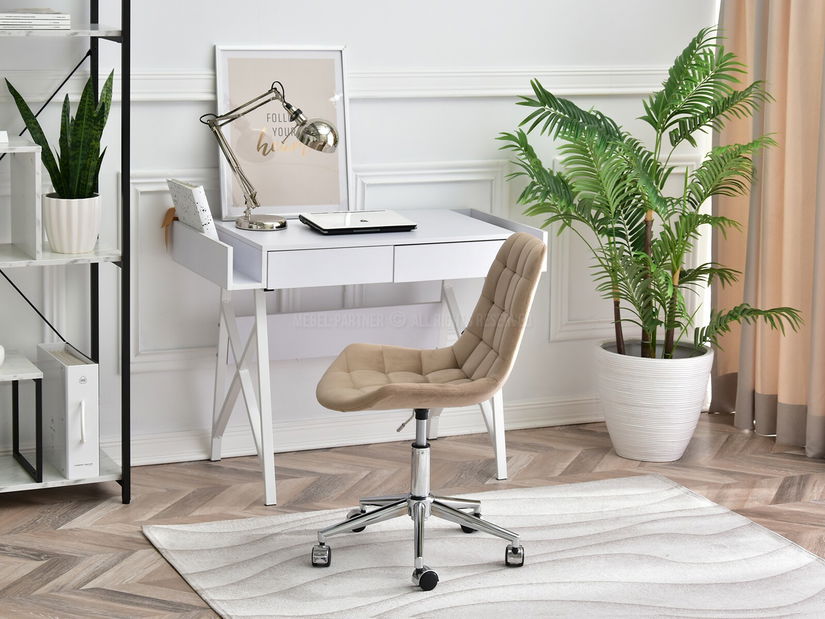 Scaun Eleanor (bej + crom)