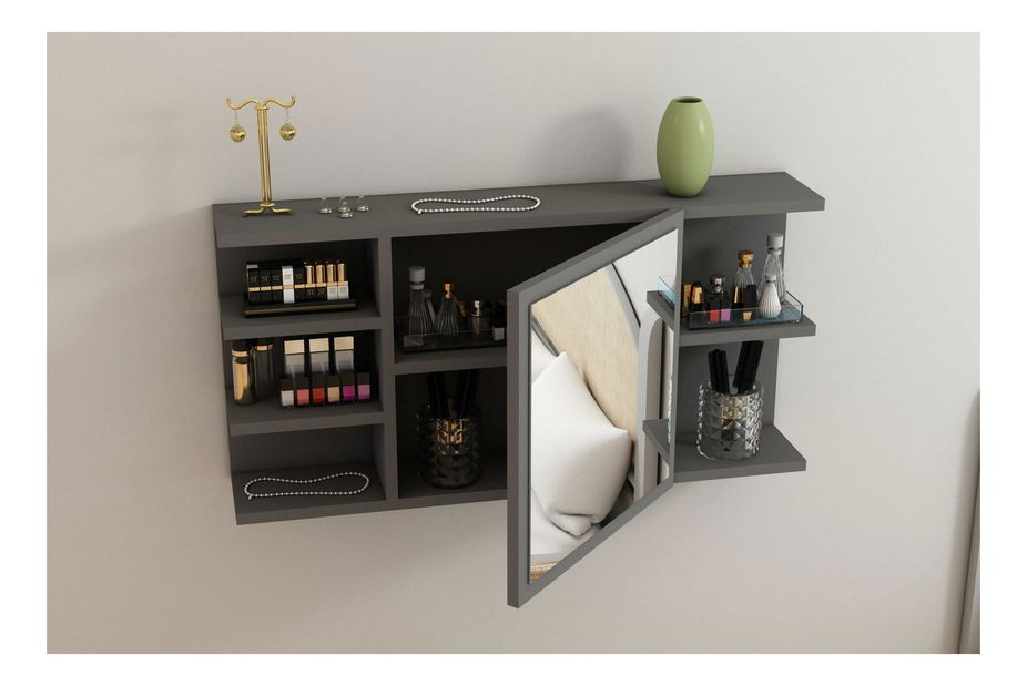 Ormarić za make-up Martian (antracit)