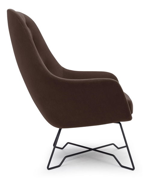 Fotel Eliah (sötétbarna)