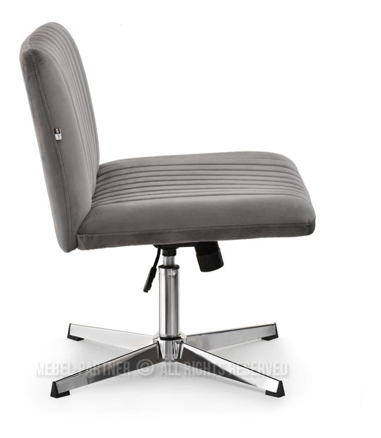 Fotel Loise (szürke + fekete)