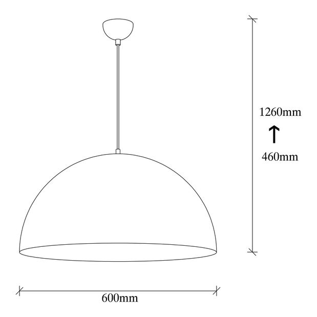 Stropna svjetiljka Sila 720