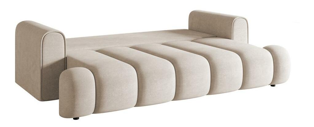 Canapea trei locuri Didier (bej + negru)