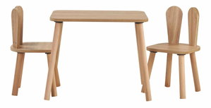 Set detský stolík a 2 stoličky Tavosan (orech)