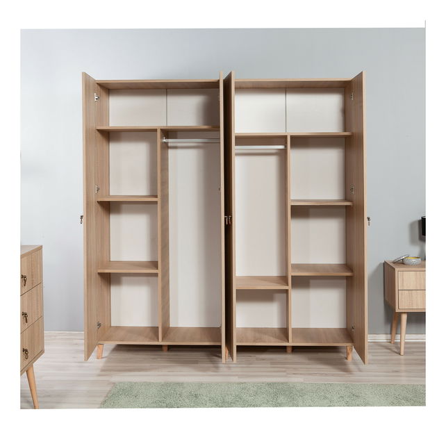 Ormar za garderobu Iris 122 (hrast sonoma)