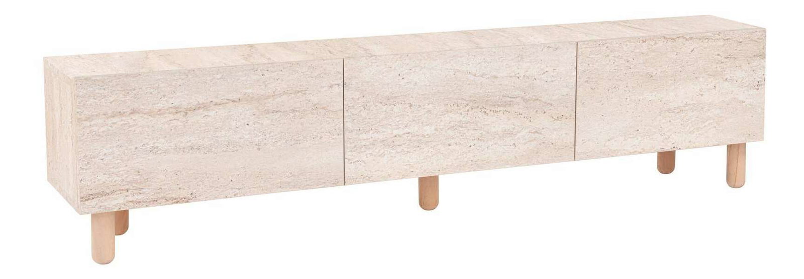 TV szekrény/asztal Alvindel (travertin)
