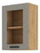 Gornji kuhinjski ormarić Lucid 40 GS 72 1F (hrast artisan + claygrey)