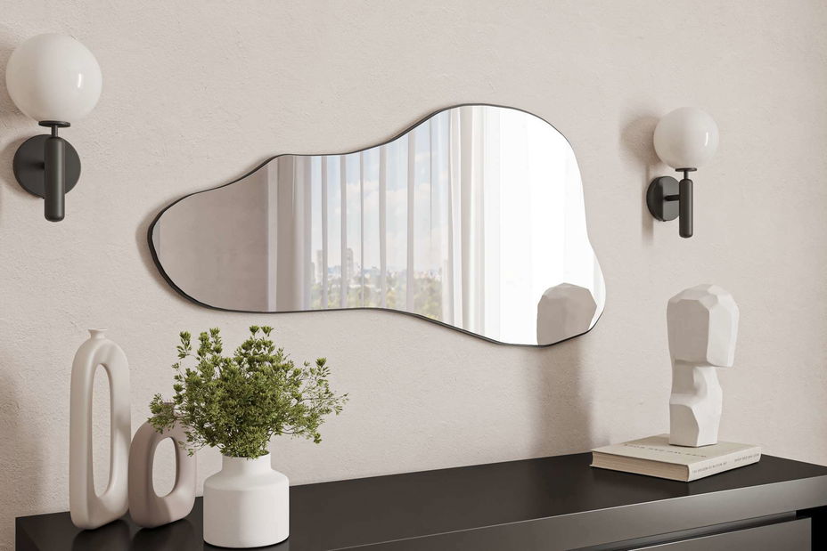 Zrkadlo Seily (čierna)