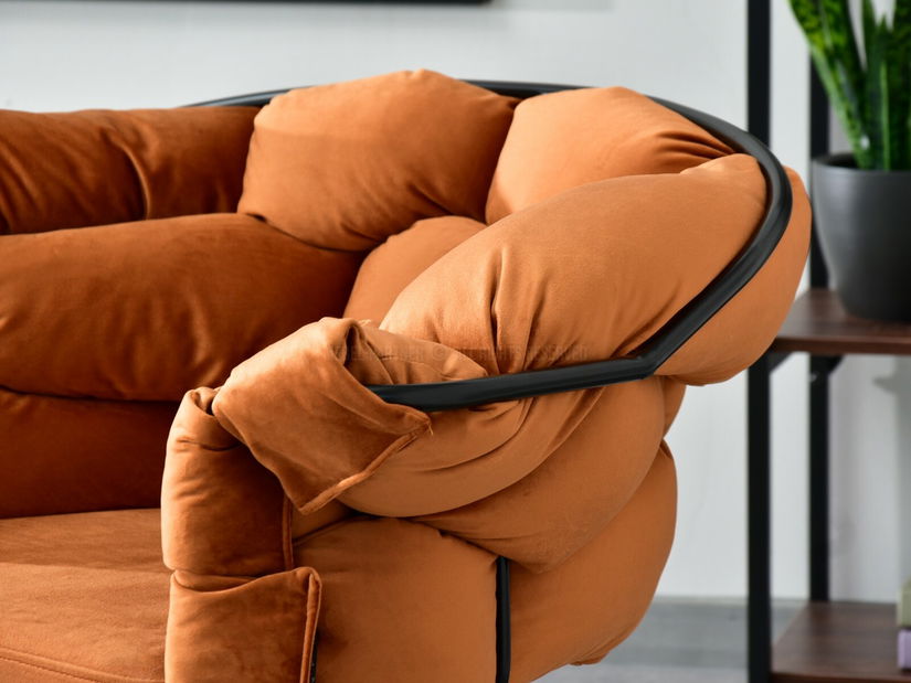 Relax fotel Piplio (fekete)