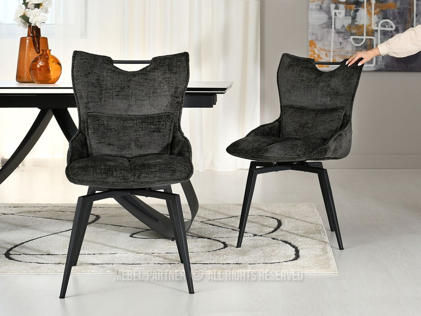 Stolica Rakel (crna)