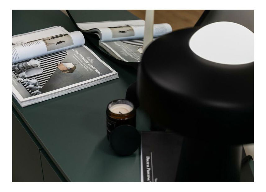 Skrinka Bennasi B3 (malachit + čierna)