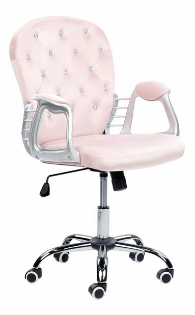 Scaun de birou Princie (roz)