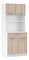 Kuchynský kút Domini NEW (biela + dub sonoma)