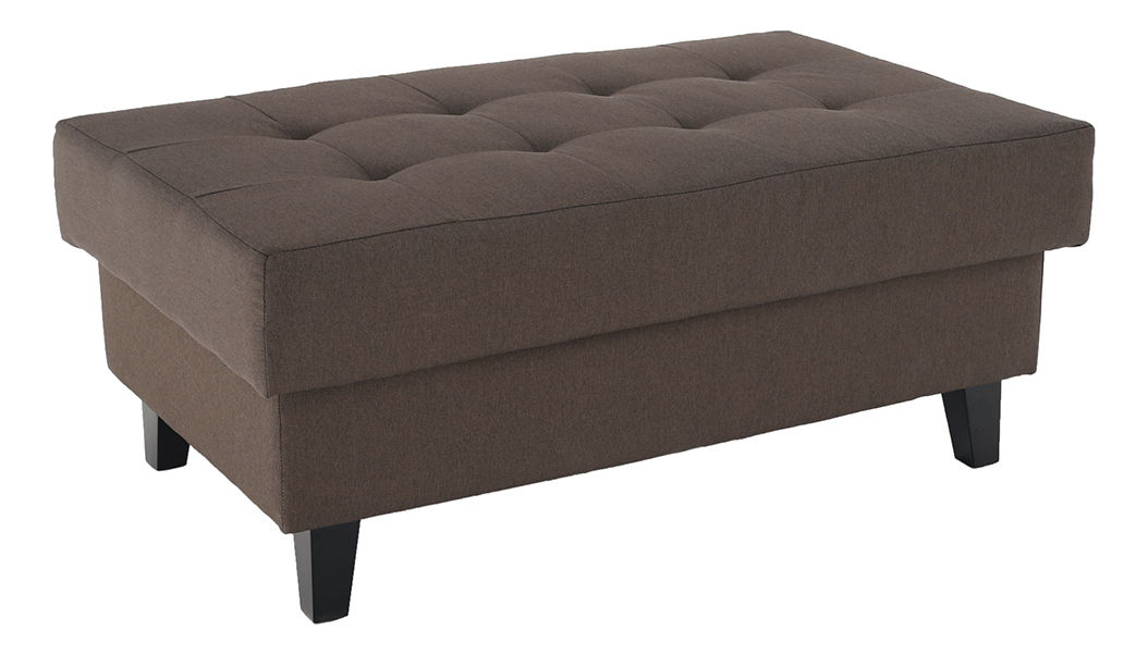 Taburetka Alain 1 (tmavohnedá + čierna)