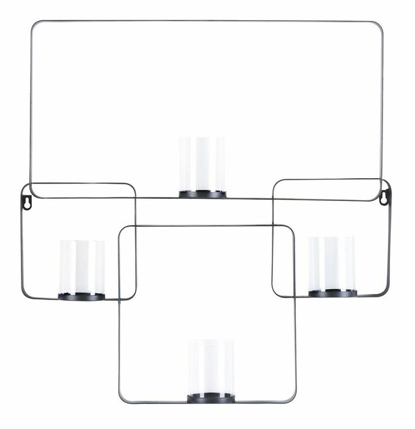 Sfeșnic Paw (negru)