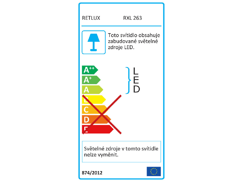 Vianočné osvetlenie reťaz Retlux RXL 263 (10+5 m)