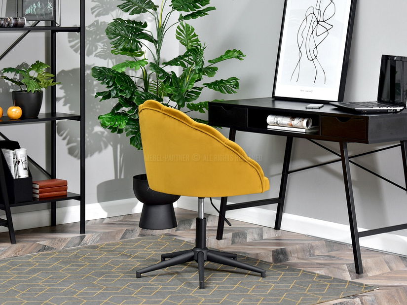 Scaun de birou Leezare (auriu)