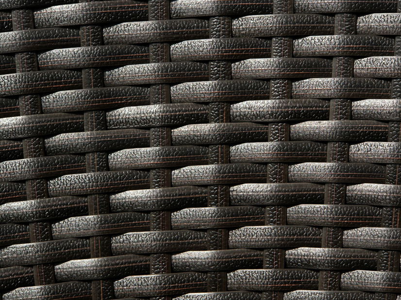 Șezlong pentru grădină Parma (maro închis)