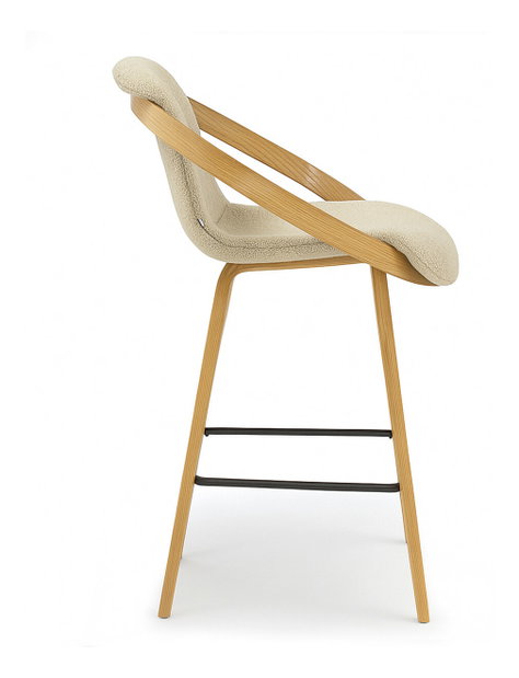 Scaun bar Lageze (bej + stejar)