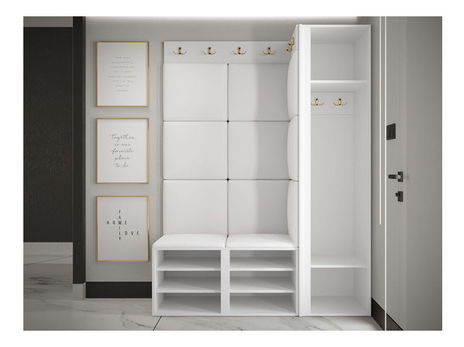 Predsoblje Torro IX (bijela + bež)