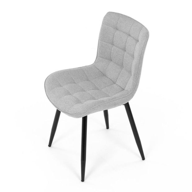 Scaun sufragerie Hipotecas (argintiu)