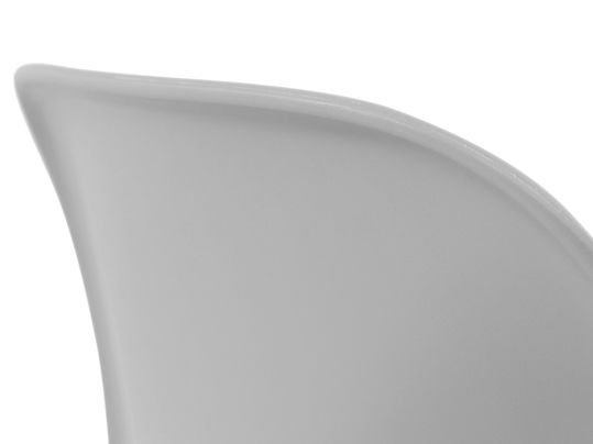 Okrúhly stôl + 4 x stolička Larry (biela + buk) *výpredaj