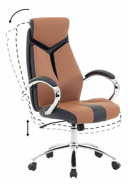 Scaun de birou Race (maro auriu)