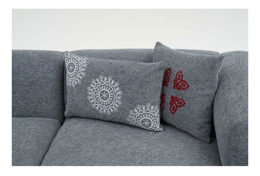 Sarokkanapé Lindasetta (J) (szürke)