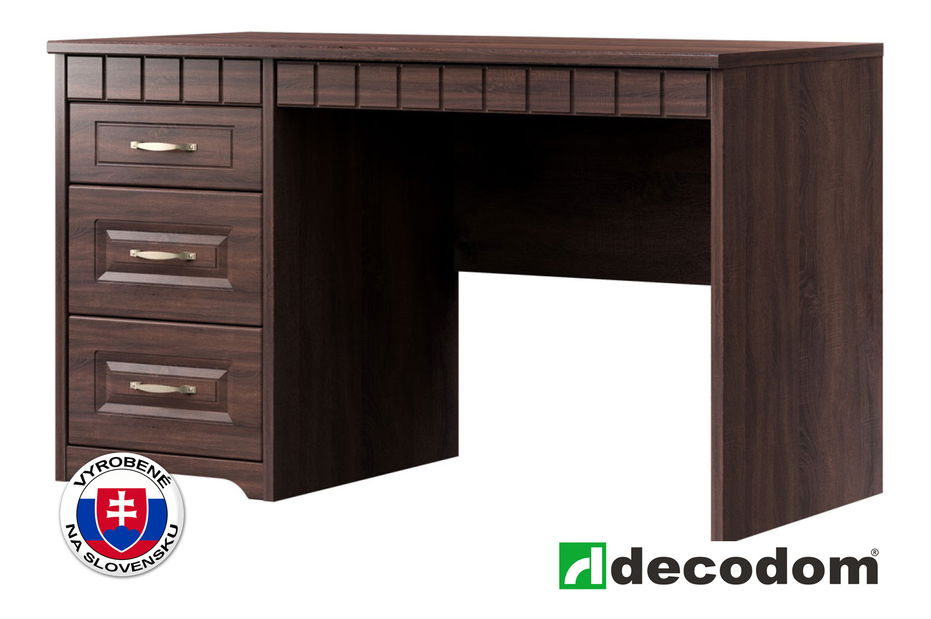 PC stolík Decodom Lirot Typ 61 (dub pílený schoko)