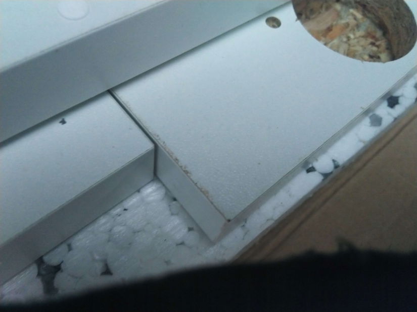 Nappali bútor James (fehér + arany tölgy) *bazár