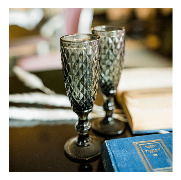 Retro pezsgőspohár készlet (4 db.) Verogas Typ 4 (többszínű)